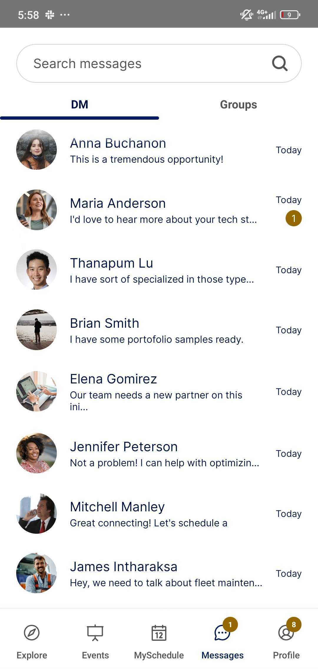 chat list